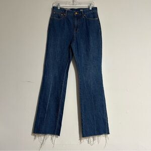 J. Crew Full-Length Demi-Boot Jean in Kamari Dark Wash Size 28